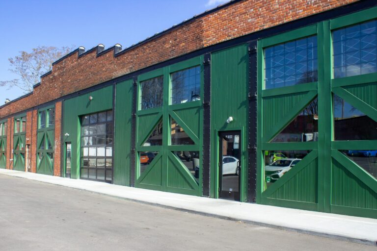 East car barn exterior